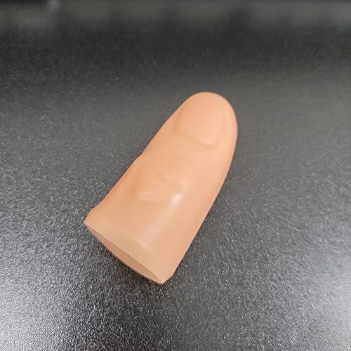 Miniatura 5 de AIMOFAMAG 10 piezas de punta de pulgar primer plano trucos de magia falso dedo mago truco truco (tamaño adulto)