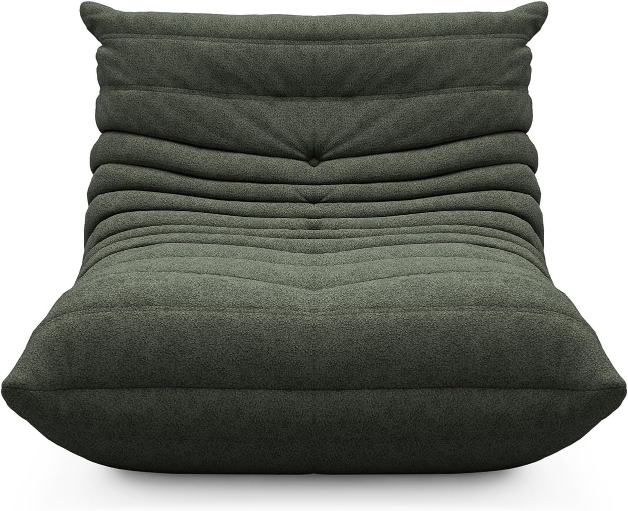 Bean Bag Chair for Adults, Fireside Togo Chair, BeanBag Chairs for Teens with High-Resilience Memory Foam, Non-Slip Base Compression Floor Lounge Sofa for Living Room, Bedroom