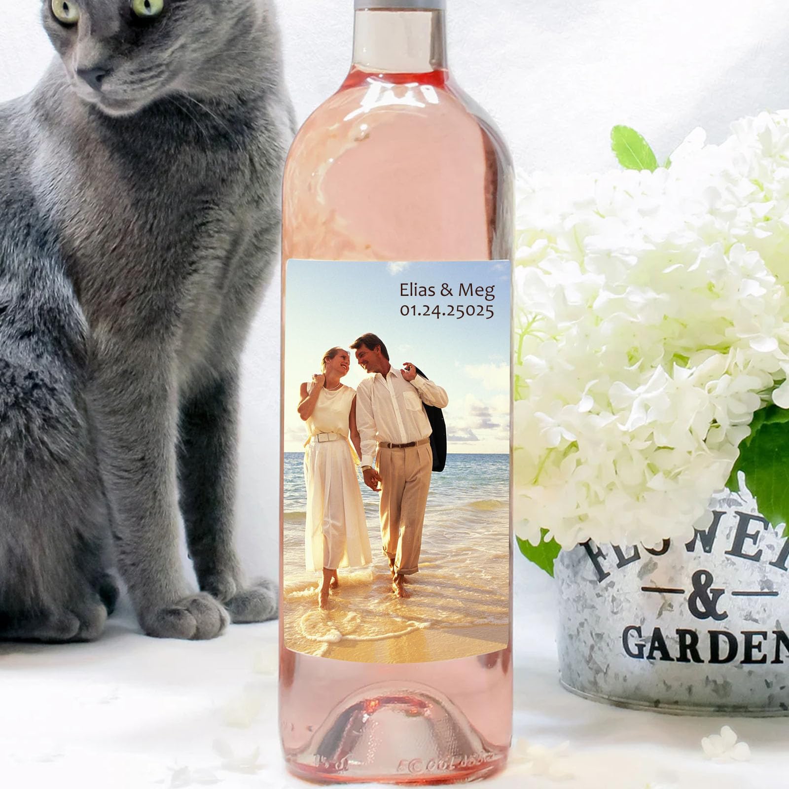 Etichette personalizzate per bottiglie di vino, etichette di vino personalizzate per bottiglie, fidanzamento, matrimonio, festa di compleanno, laurea, decalcomanie per vino