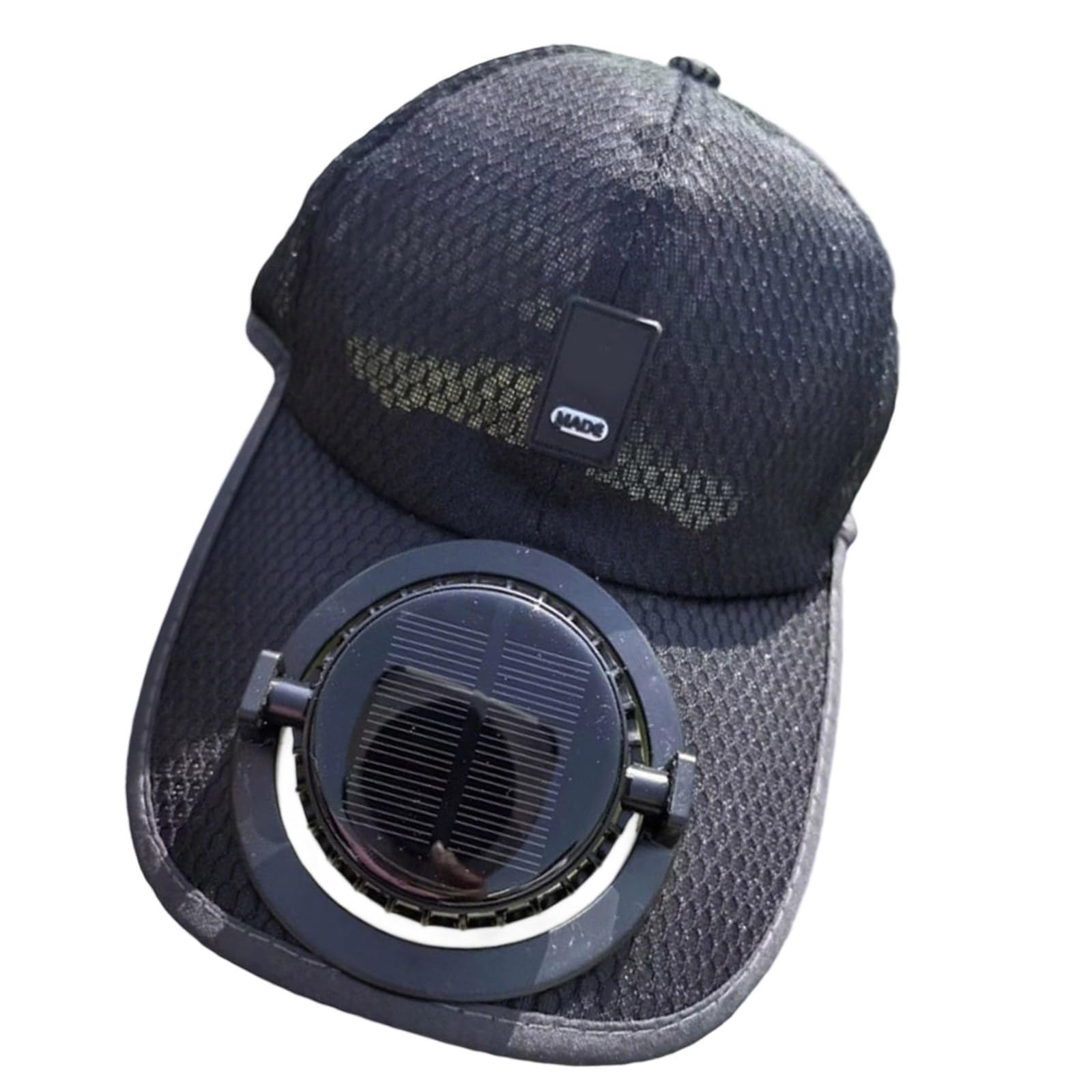 MICFENY Adjustable Solar Ventilation Hat With Rechargeable 600mAh Battery For Hiking Beach outdoor adventures Accessory
