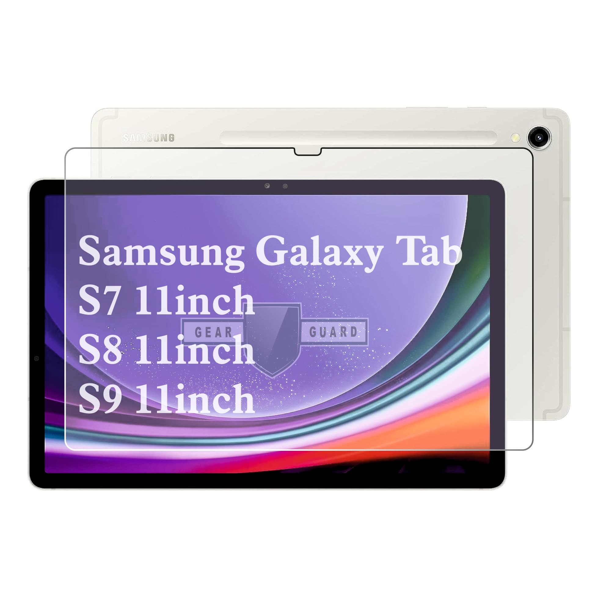 Gear Guard Screen Protector Compatible With Samsung Galaxy Tab S9 | S8 | S7 11"inch 2023 (Unbreakable) (Not a Tempered Glass) [Bubble Free] - Matte (B0CGJKD8DD) Amazon Price History, Amazon Price Tracker