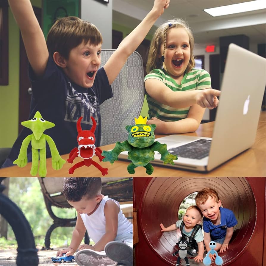 Amazon.co.jp: レインボーフレンズモンスターズ 9体セット ぬいぐるみ