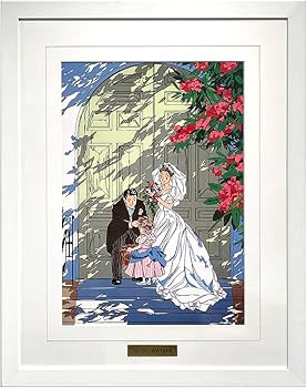 わたせせいぞう　アートポスター 【First X'mas】 SEIZO WATASE First X'mas Memories [クリスマス] in