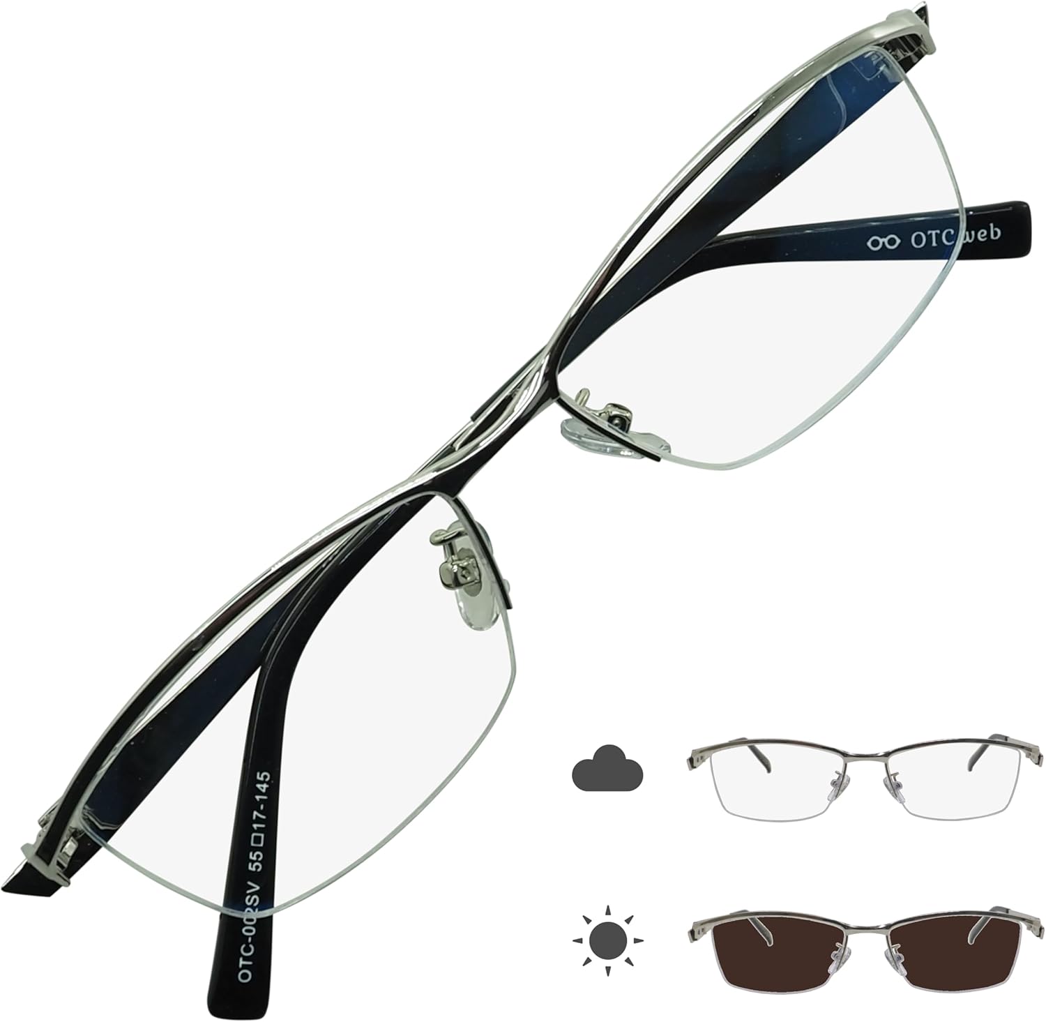 JINS Combination Titanium 中顔面短縮眼鏡 ボストン ボストン 眼鏡