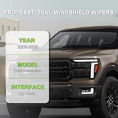 Vista 172 de PARRATI® - Limpiaparabrisas de repuesto y alto rendimiento con escobillas para parte trasera, para Dodge Durango y Jeep Grand Cherokee 2011-2023