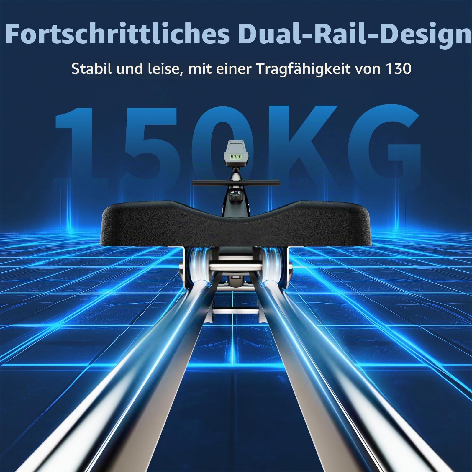 JOROTO Rudergerät für Zuhause, Leiser Magnetisches, 16 Stufen