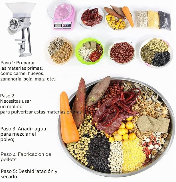 Foto 4 de 7 de Máquina De Pellets De Alimentos para Alimentos para Animales