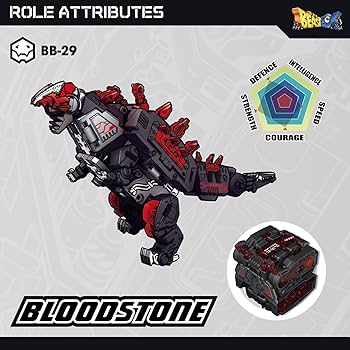 Amazon.com: 52TOYS Beastbox BB-29 Bloodstone Deformation