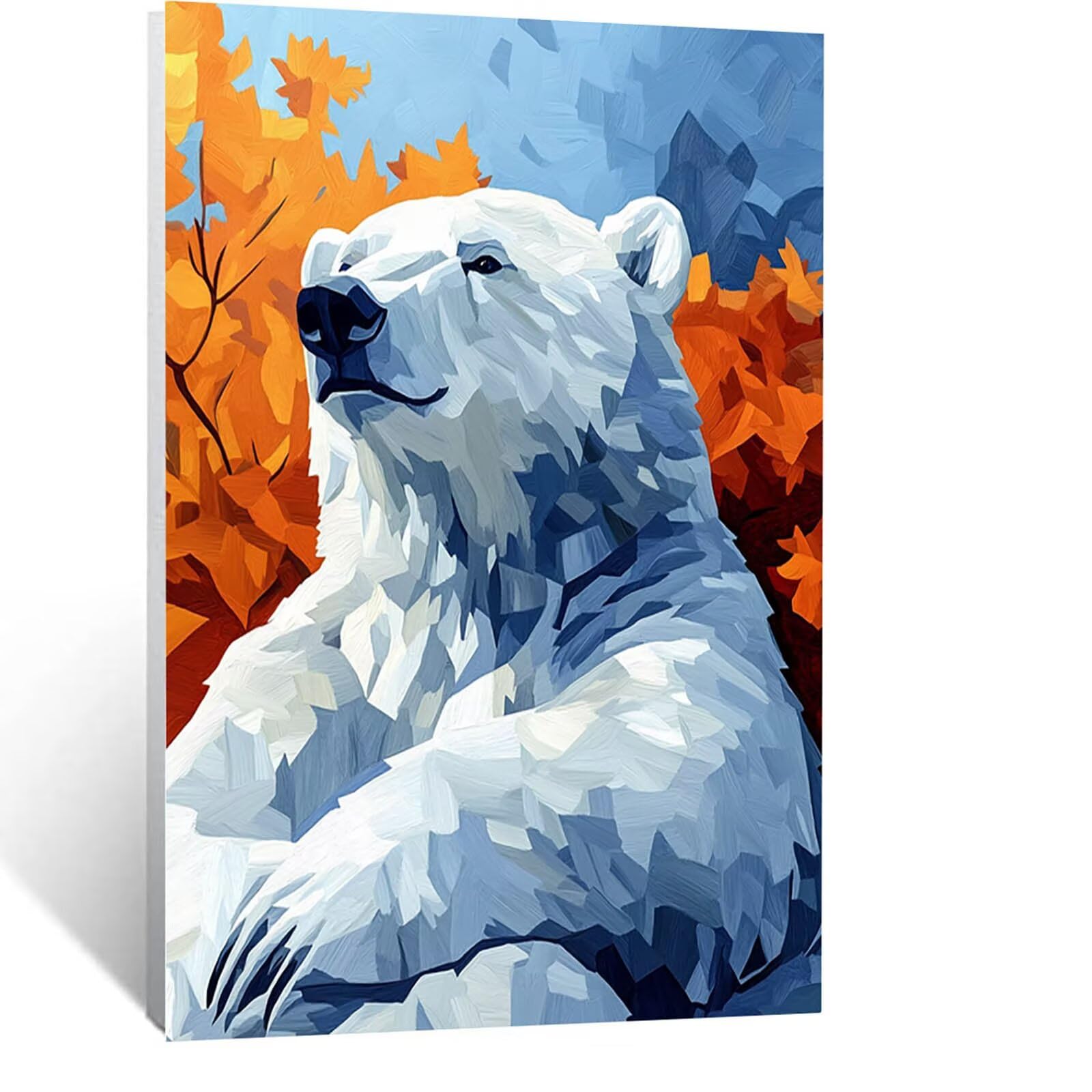 Amazon.co.jp: ダイヤモンドアート ホッキョクグマ 30x40 cm