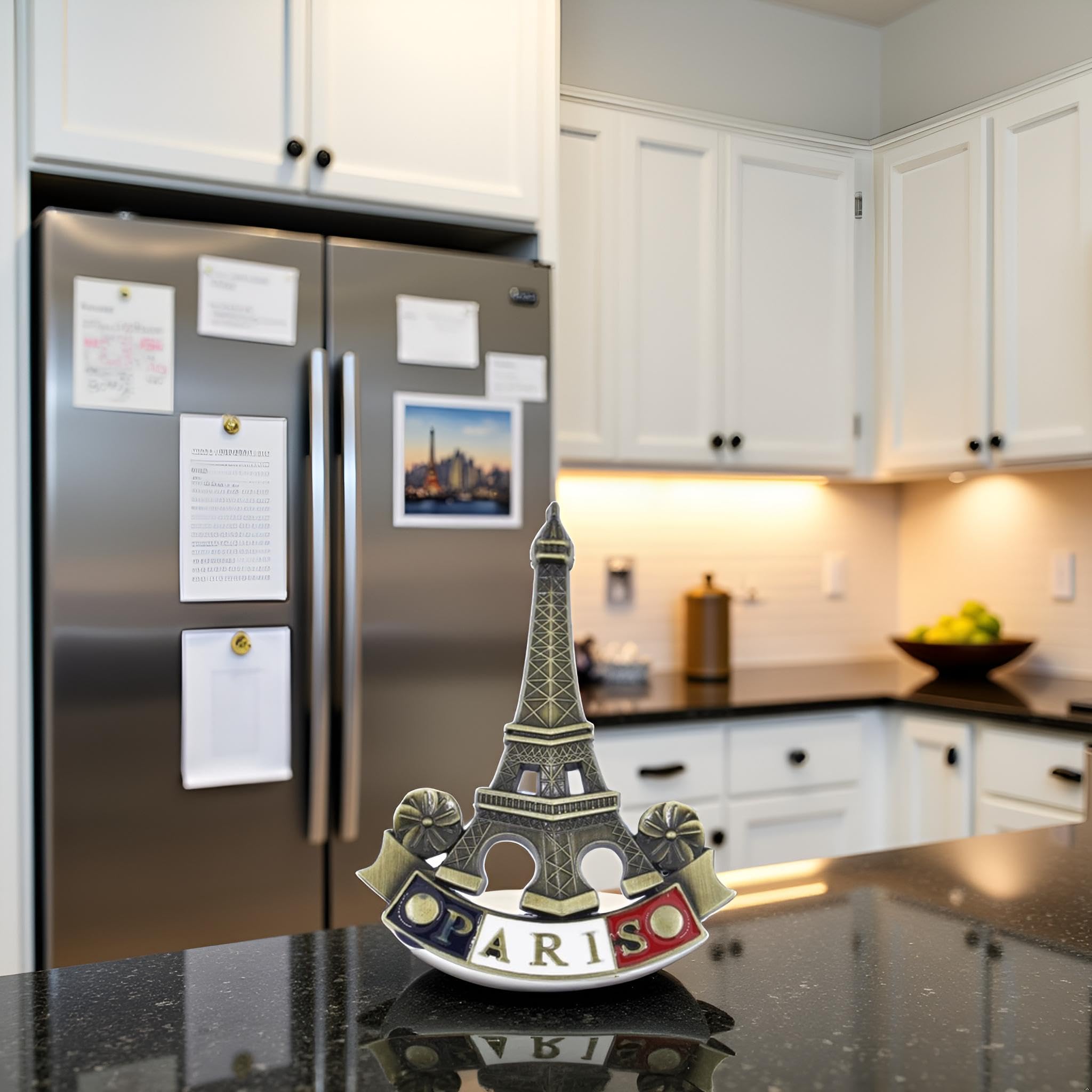 3D Metal Fridge Magnet Eiffel Tower Paris France Souvenir Gift Decor Refrigerator Magnets, Kitchen Accessories,Kitchen Refrigerator Decor