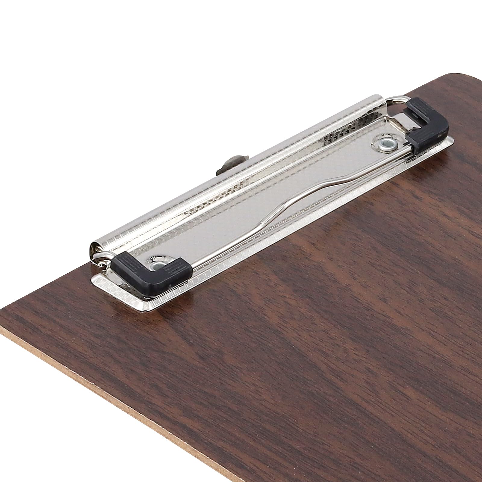 SEUNMUK 10 Pack A5 Wood Clipboards, Hardboard Clipboard with Hanging Hole and Metal Clip Holder, Wooden Clip Boards for Paper, Document and Menu - Image 3