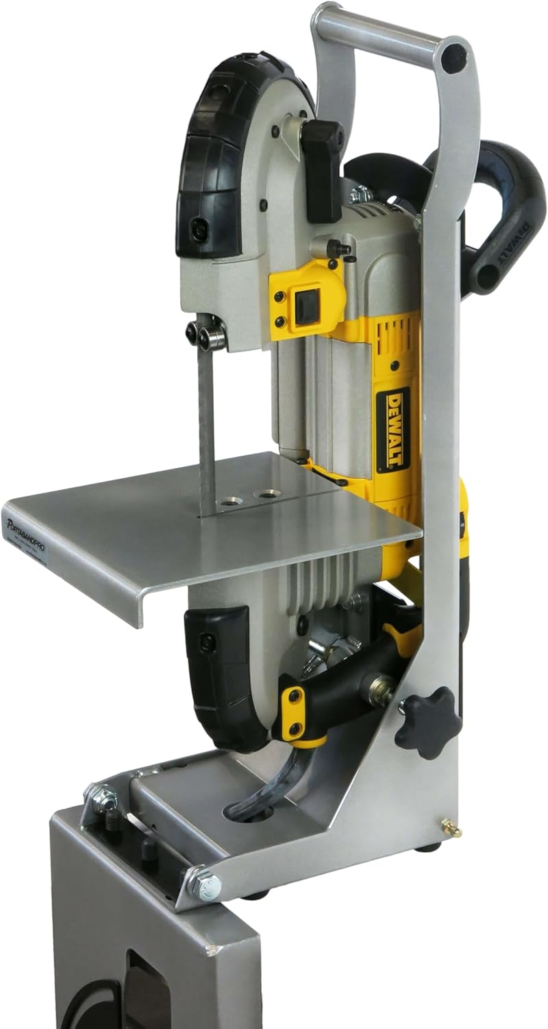 Deluxe Band Saw Stand for DeWalt DWM120 Portable Band Saw