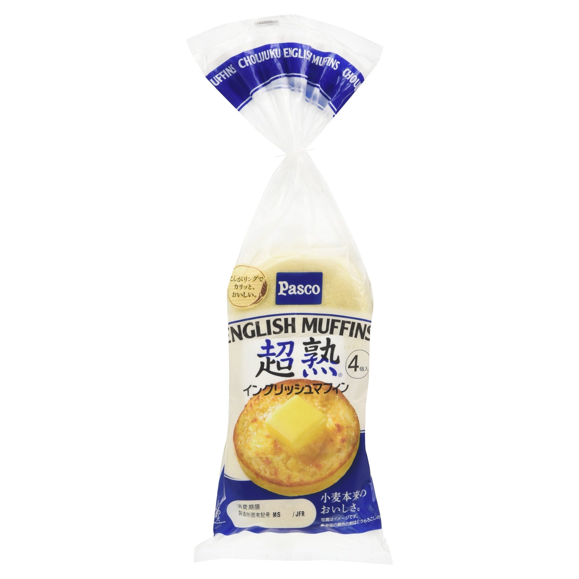 Amazon.co.jp: Pasco(パスコ) 超熟 イングリッシュマフィン 4個入