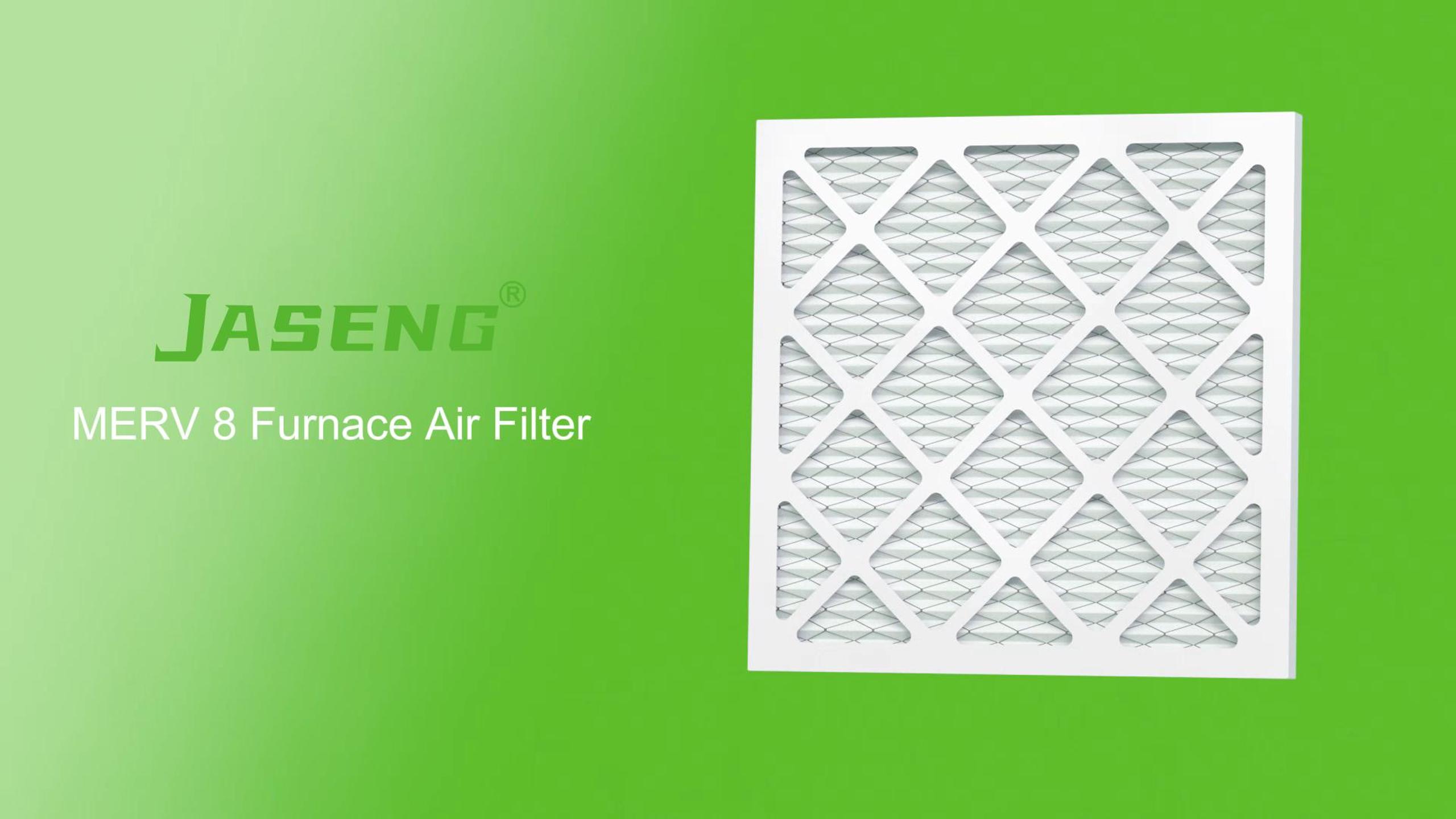 2x Ofen-Luftfilter 14x14x1 Zoll MERV 11 - Ersatzfilter Für HVAC Systeme