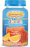 Emergen-C Immune+ Junior Supplément Gélifié de Vitamine C, Vitamines pour Enfants Saveur Fruits Fun-tastiques, 44 Gélifiés