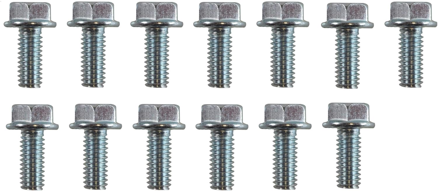 ICT Billet TH350 TH400 PAN BOLT SET Transmission Chevy Kit 13pc Standard Thread 305 327 350 383 5.0L 5.7L V8 Compatible With Chevrolet Truck Car 551689