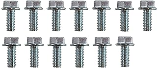 ICT Billet TH350 TH400 PAN BOLT SET Transmission Chevy Kit 13pc Standard Thread 305 327 350 383 5.0L 5.7L V8 Compatible With Chevrolet Truck Car 551689