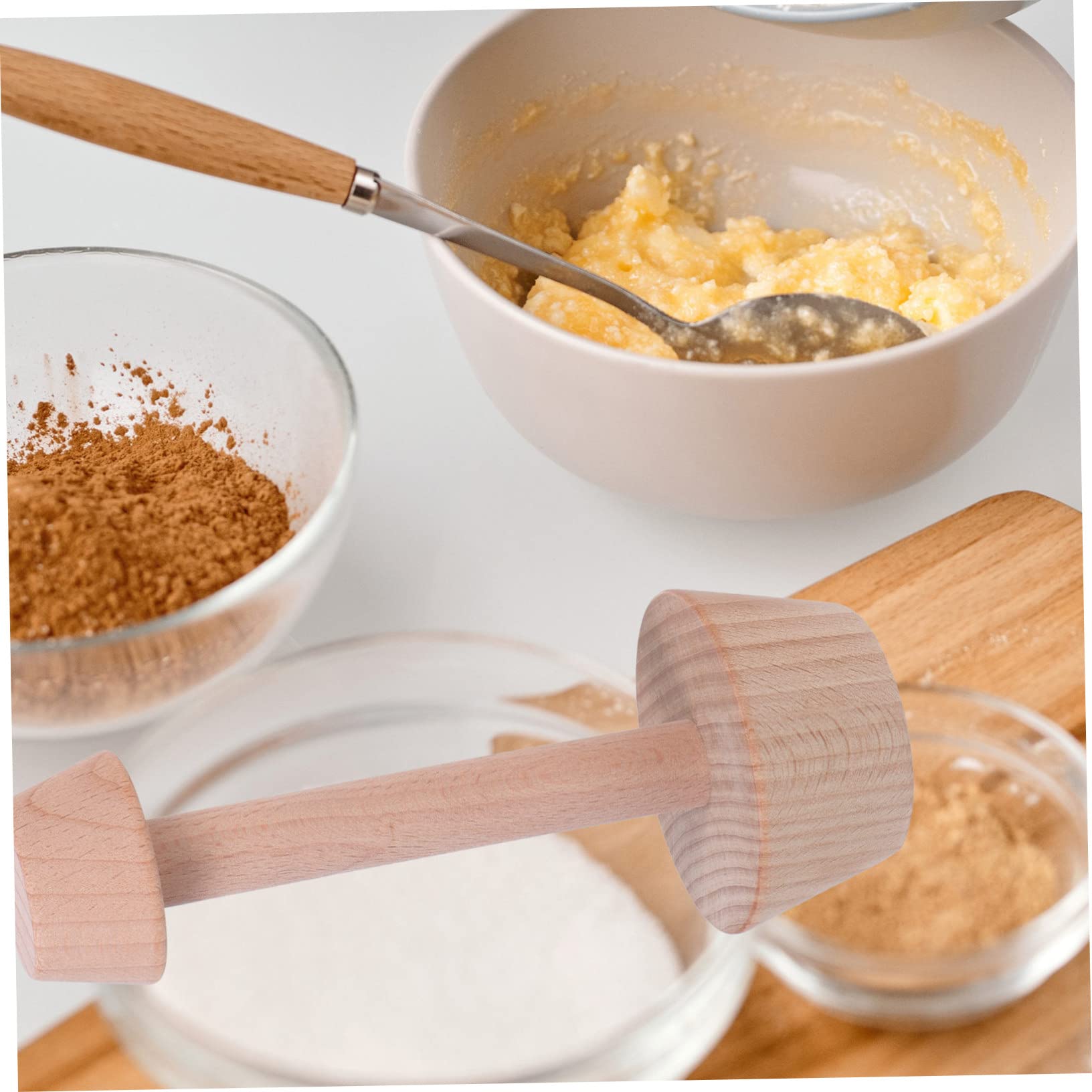 Mikinona 9piezas Moldes De De Madera Antiadherentes Para Tartas Para Hornear Tartaletas y Pasteles Casa De Repostería Para Cocinas Restaurantes y Panaderías