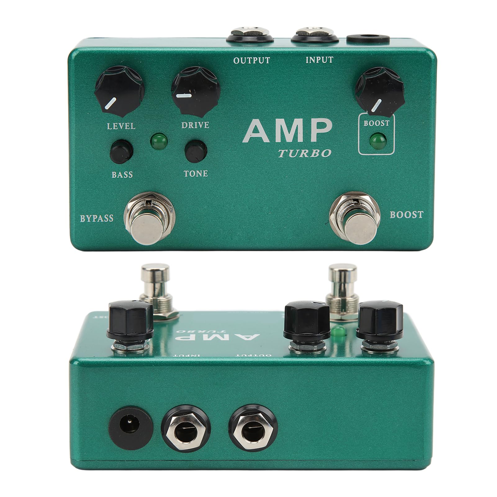 Sonew Metalowy pedał Efektów Overdrive Boost, Wielofunkcyjny, 2 w Pedałach Gitarowych z True Bypass