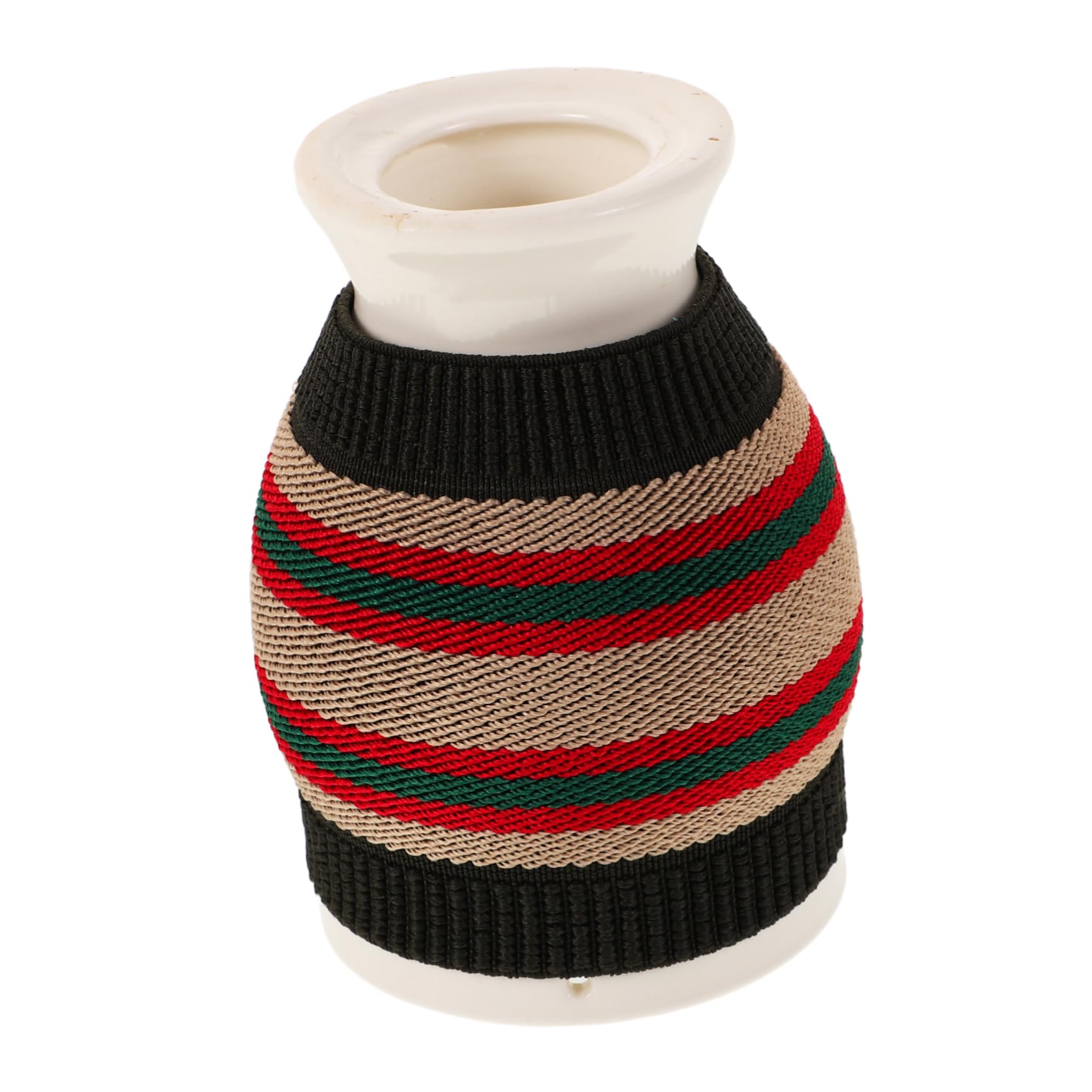 OHPHCALL Ceramic Moxibustion Pot for Moxa Therapy Double Layer Insulated Moxibustion Jar Neck Back Scraping Cup Professional Moxa Pot for Home Use