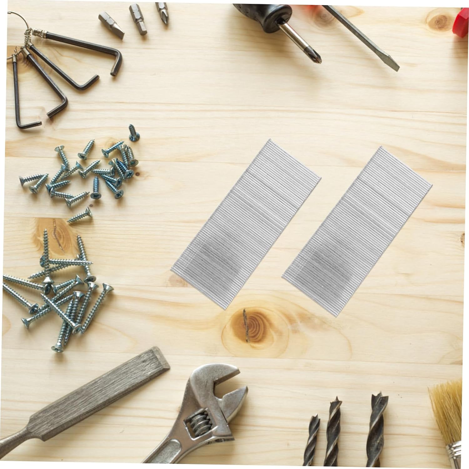 Gadpiparty 1600pcs Gauge Nails for Woodworking and Furniture Assembly Pneumatic Finish Nails Straight Design for Molding and Trim Work Versatile Use Carpentry Projects