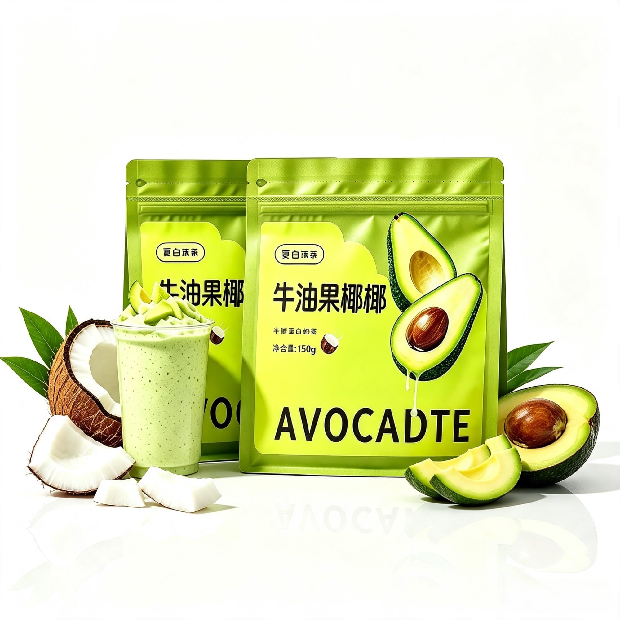 Bevanda Istantanea In Polvere Al Gusto Di Cocco E Avocado