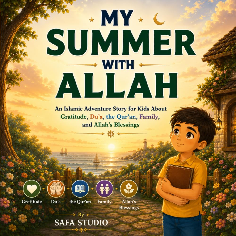 My Summer with Allah: An Islamic Adventure Story for Kids About Gratitude, Du'a, the Qur'an, Family, and Allah's Blessings — A Heartwarming Storybook for Boys and Girls (Islamic Stories For Kids)