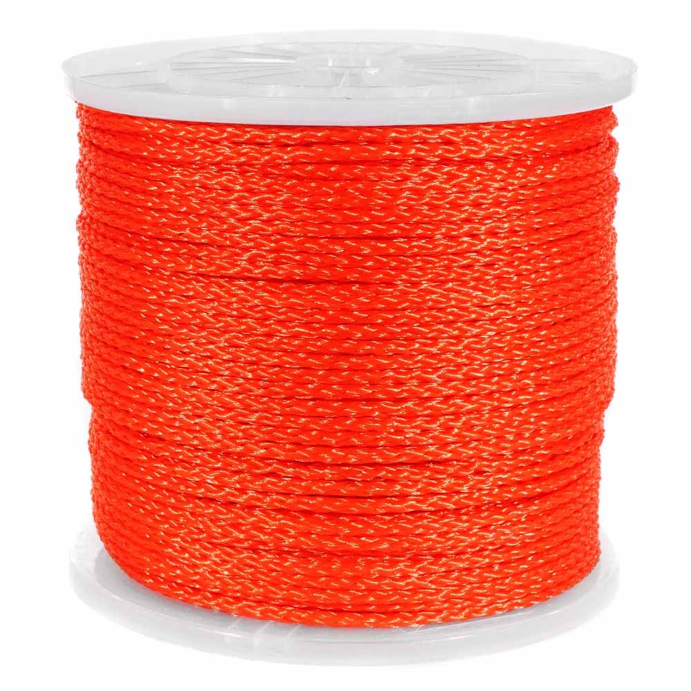 Golf Course Rope Hollow Braided Polypropylene Rope 1/10, 1/8, 1/6, 1/5 ...