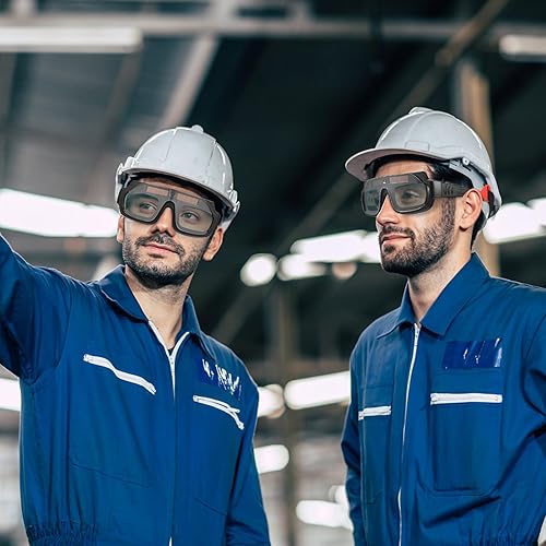 Miniatura 6 de Gafas de soldadura de color verdadero Gafas de soldadura de oscurecimiento automático con máscara facial transpirable para TIG MIG MMA Plasma