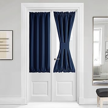 50% off: NICETOWN French Door Curtain for Door Window, Privacy Thermal Insulated Window Covering for Patio Front …