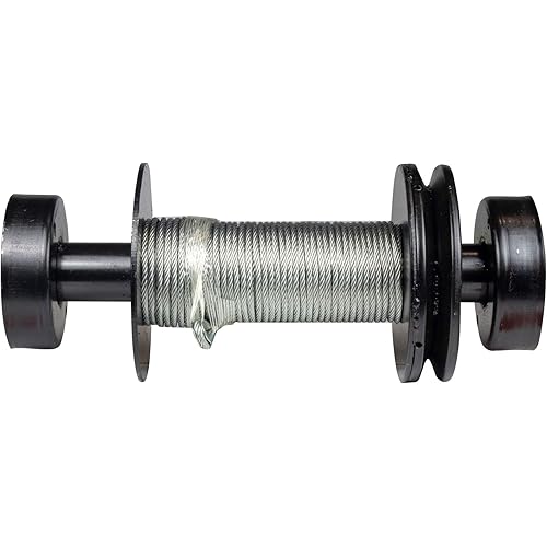 48493A - Replacement Drum Assembly Kit & Cable - Fits: TP250 - Lift Hoist Attachment - 5/32" x 100 ft
