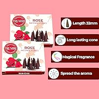 Vista 27 de TRUMIRI Copal Incense Cones - Total 20 Cone Incense - Dual Pack of 10 Insence Cones - Incense Cones Scented - Cone Incense Scents - Insense Cones