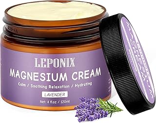 Crema de magnesio para el sueño y la recupera...