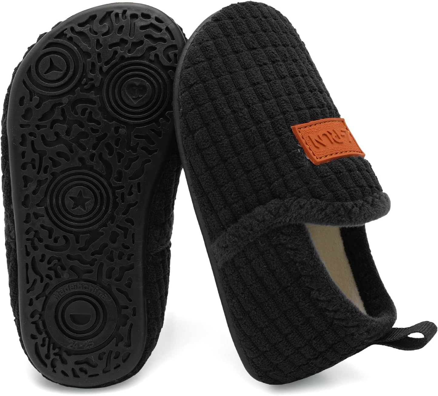 L-RUN Toddler Boys Girls House Slippers Indoor Home Shoes Warm Slipper Socks for Kids Baby Soft Winter Warm Walking Shoes - Image 5