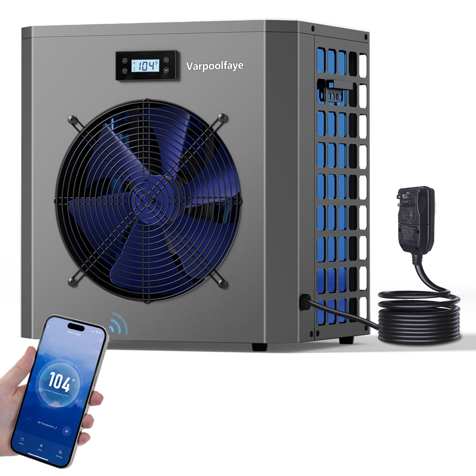 Varpoolfaye 16,000 BTU Pool Heat Pump