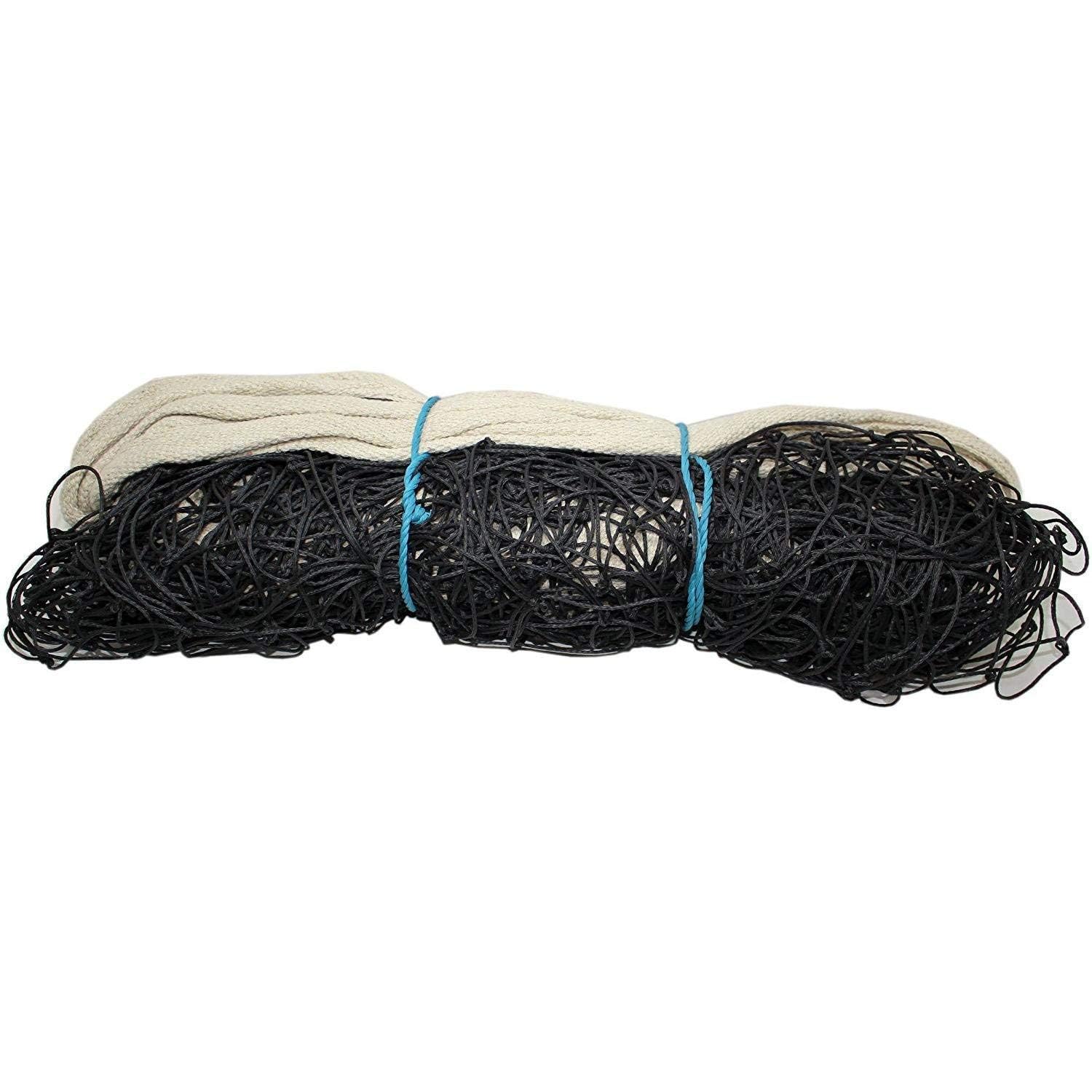 Heega Professional Volleyball Net Heavy Duty | All-Weather | for Indoor & Outdoor Courts | Professional & Practice Play & Plant Safety Purpose | Tournament-Competition Quality (Pack of 1)