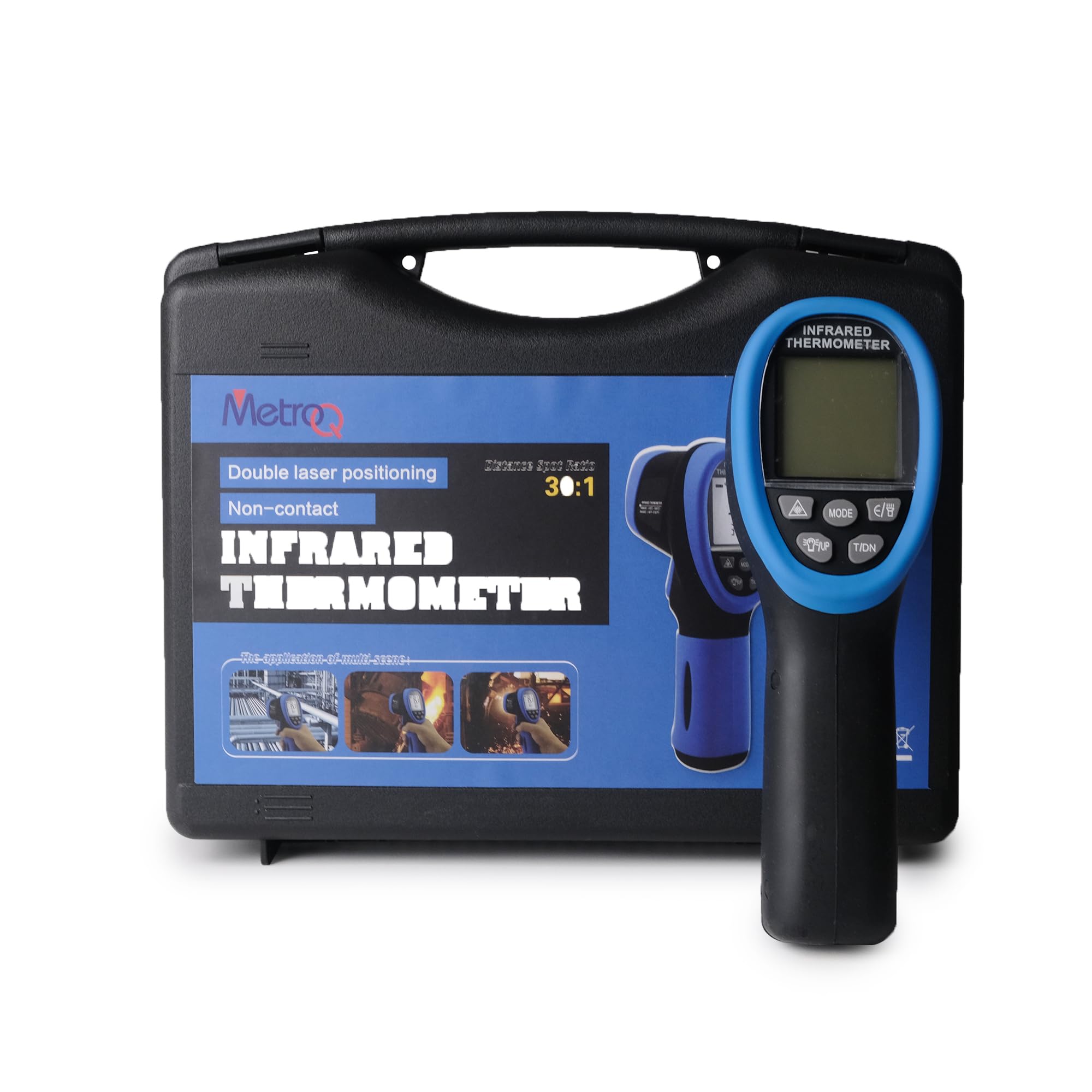MTQ1500- IR MetroQ Infrared Thermometer, Temperature Range -50°C to 1500°C, 30:1 Distance to Spot Ratio-image-22