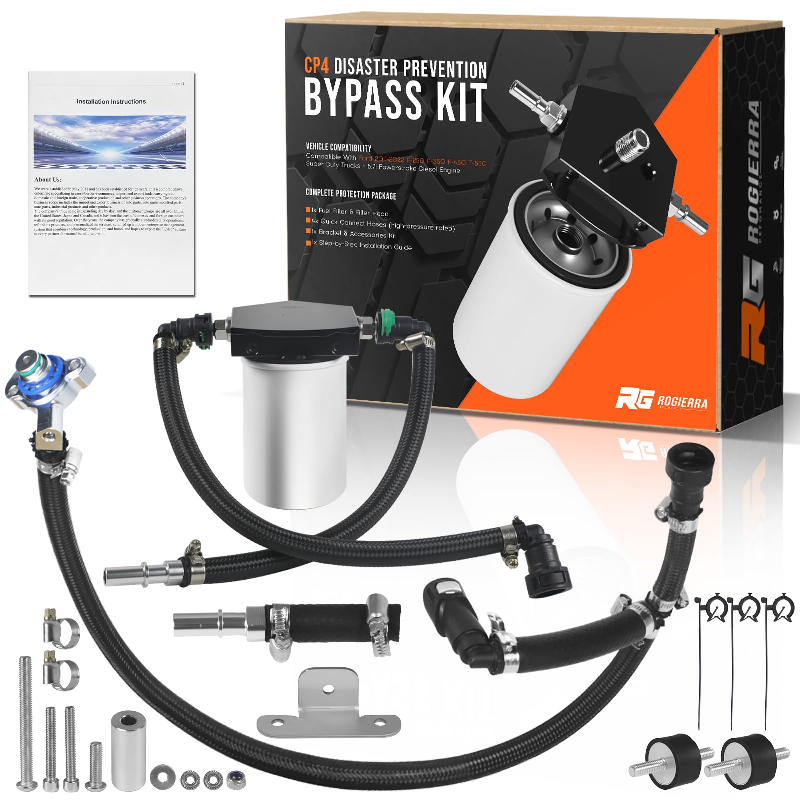 Photo 1 of CP4 Disaster Prevention Bypass Kit for 2011-2025 Ford F250 F350 F450 F550 Super Duty 6.7L Powerstroke Diesel - Replaces CP4-6.7F-BP-G2.1