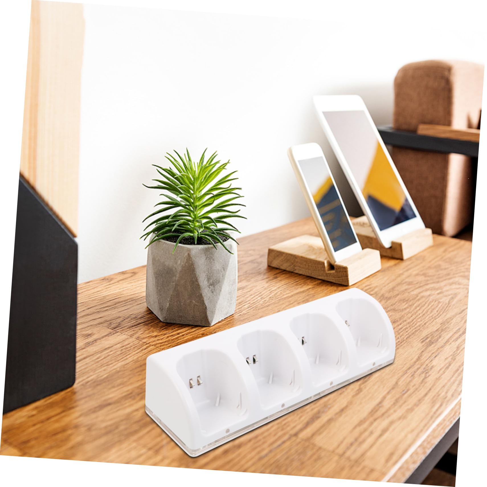 Tofficu Caricabatteria 4 Slot Stazione Di Ricarica Della Batteria Caricabatteria Usb Slot Di Ricarica Della Batteria Adattatore Per Ricaricare Batterie