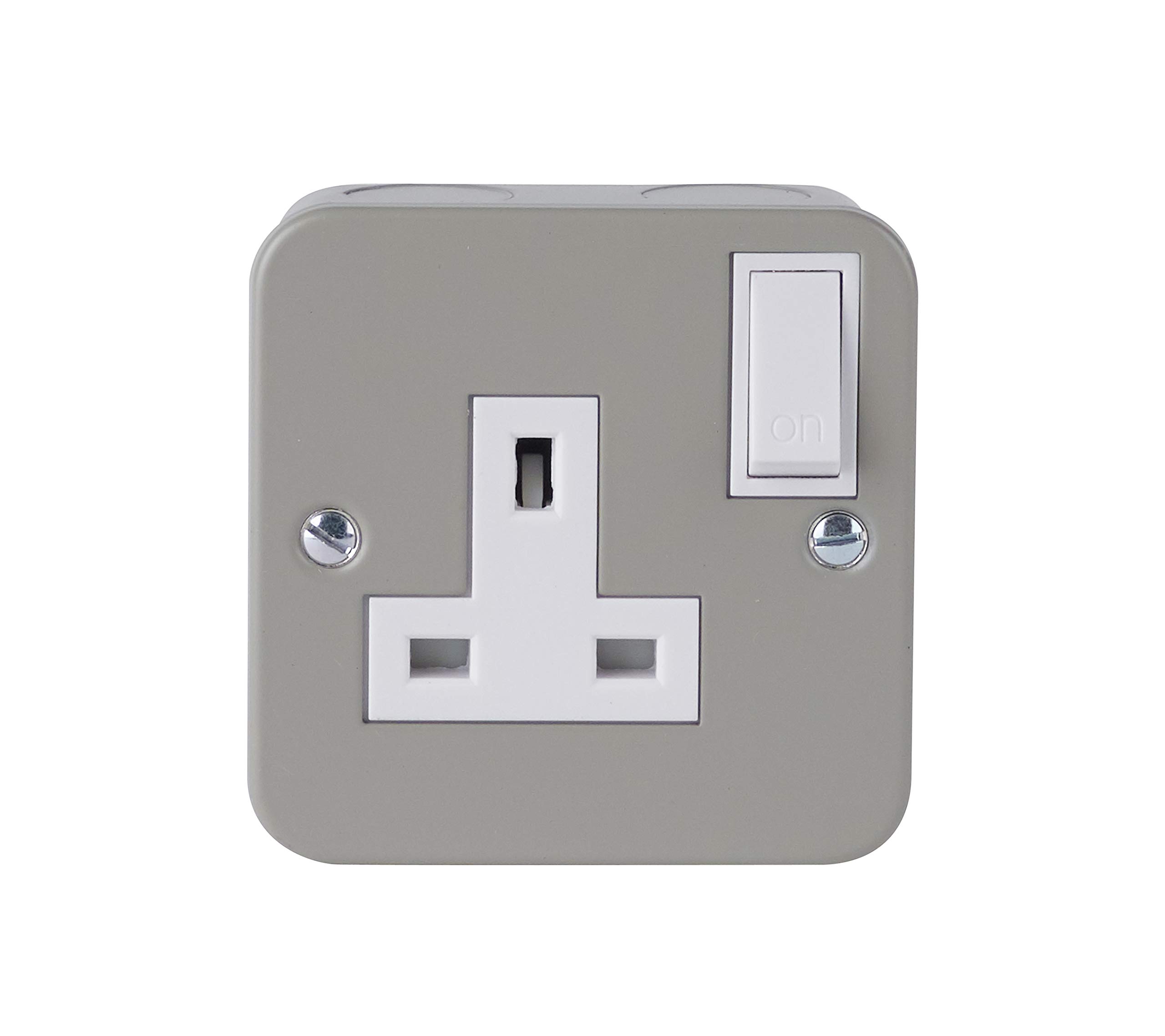 Schneider Electric Exclusive, 1 Gang, switched socket, GMC131SS