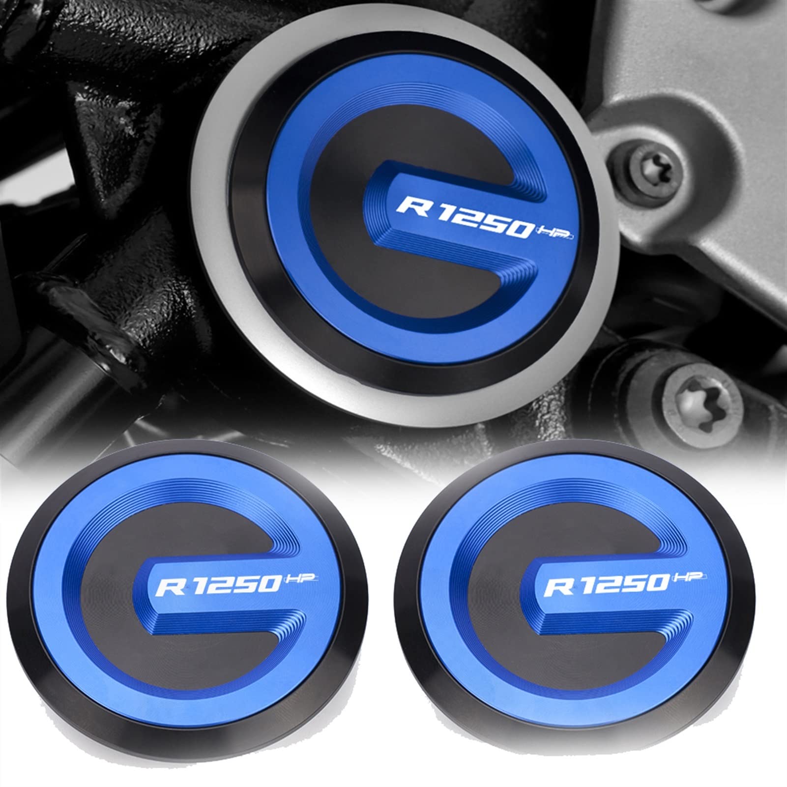Tapones para agujeros de marco BMW R1250GS Adventure viajes offroad limpios