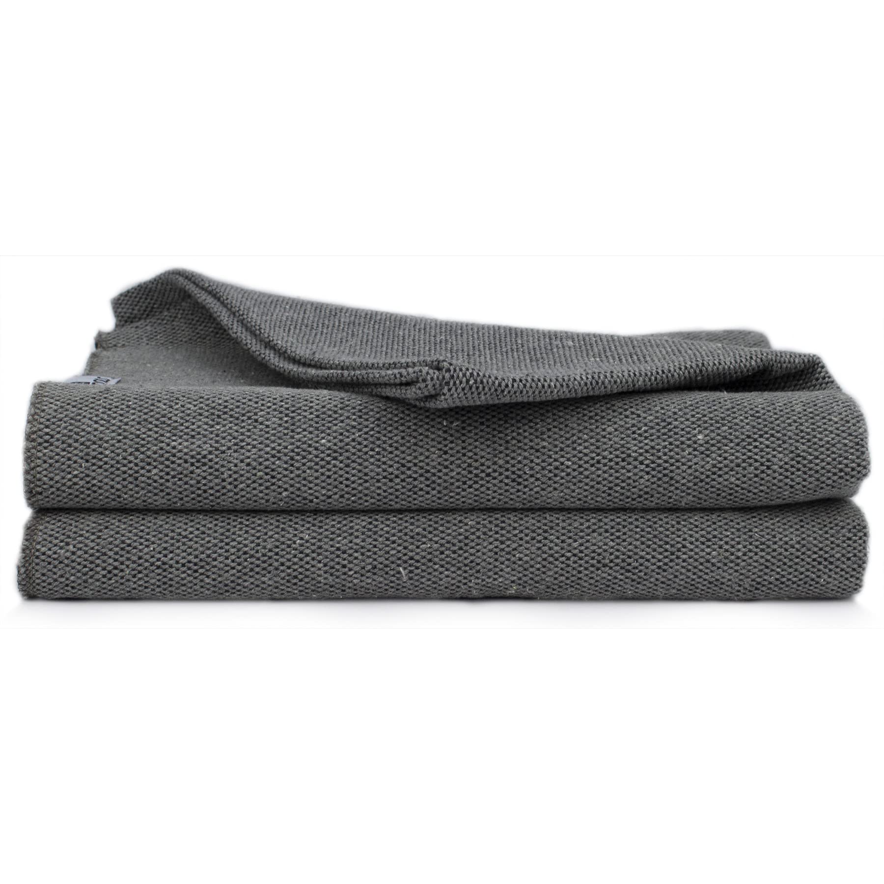 Couverture de canapé 100% coton 130x220 cm plaid gris Paris
