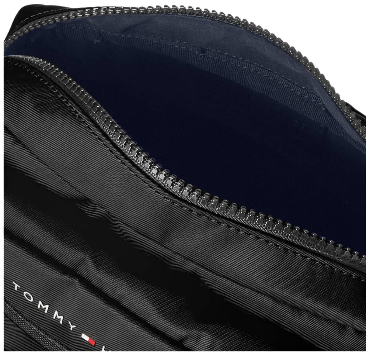 Tommy Hilfiger Męska torba na aparat Th Skyline Am0am10916 Crossovers, jeden rozmiar, czarny (czarny), rozmiar uniwersalny