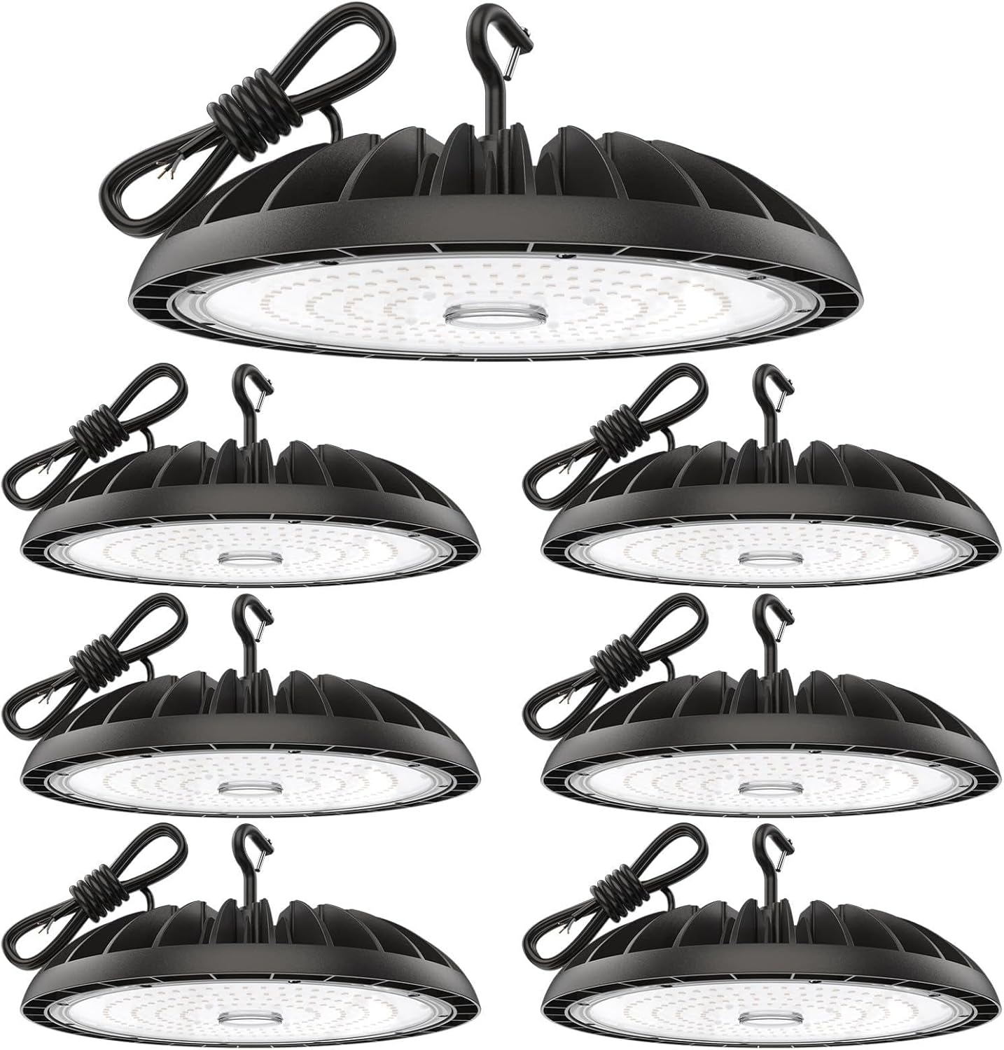 250W LED High Bay Lights 7 Pack