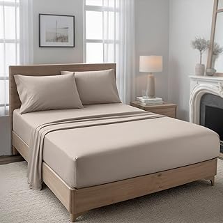 Hotel Linen Klub 3-Piece Fitted Sheet Set Queen 160 x 200 + 25cm – Deep Pocket