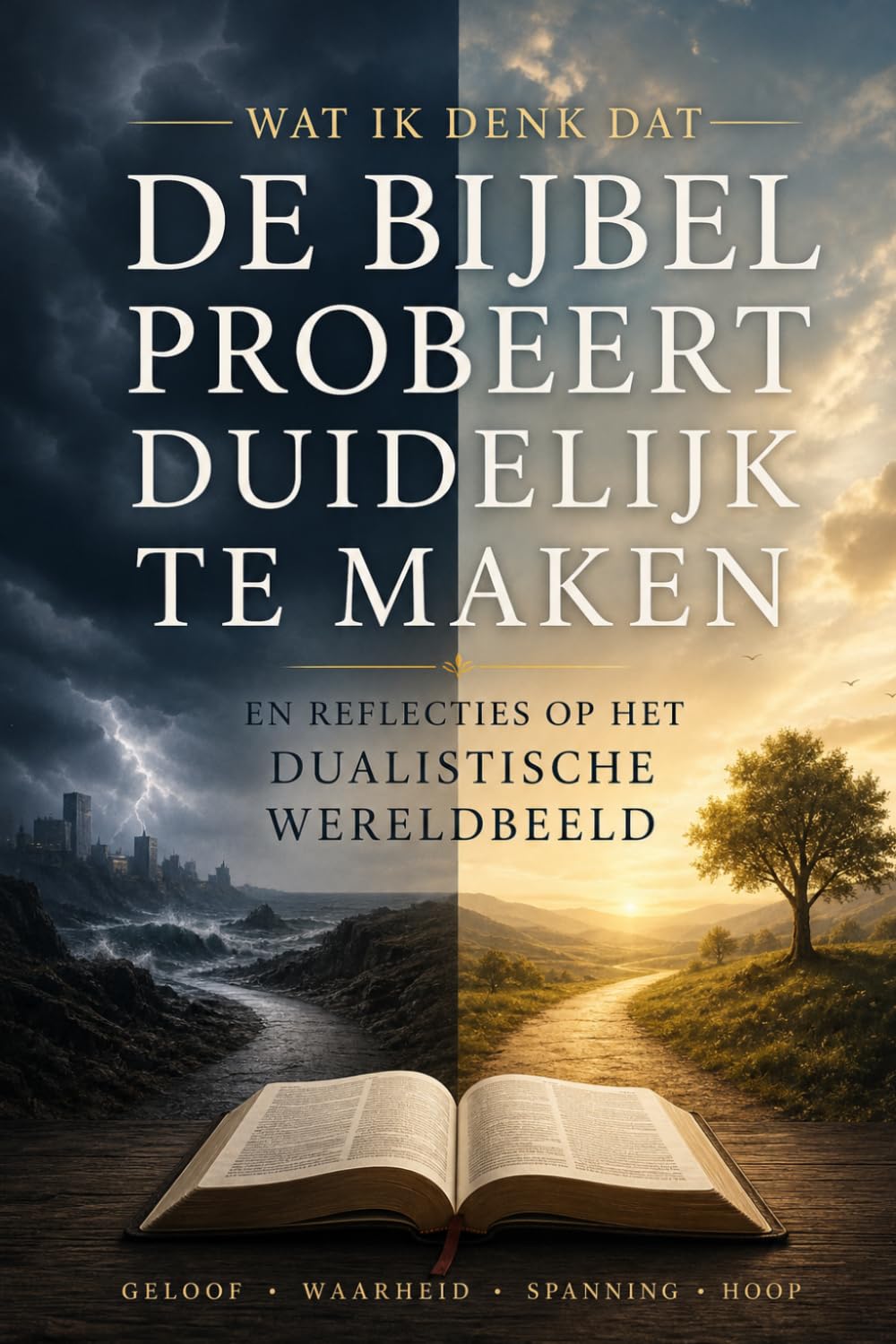 Wat ik denk dat de bijbel probeert duidelijk te maken: en reflecties op het dualistische wereldbeeld