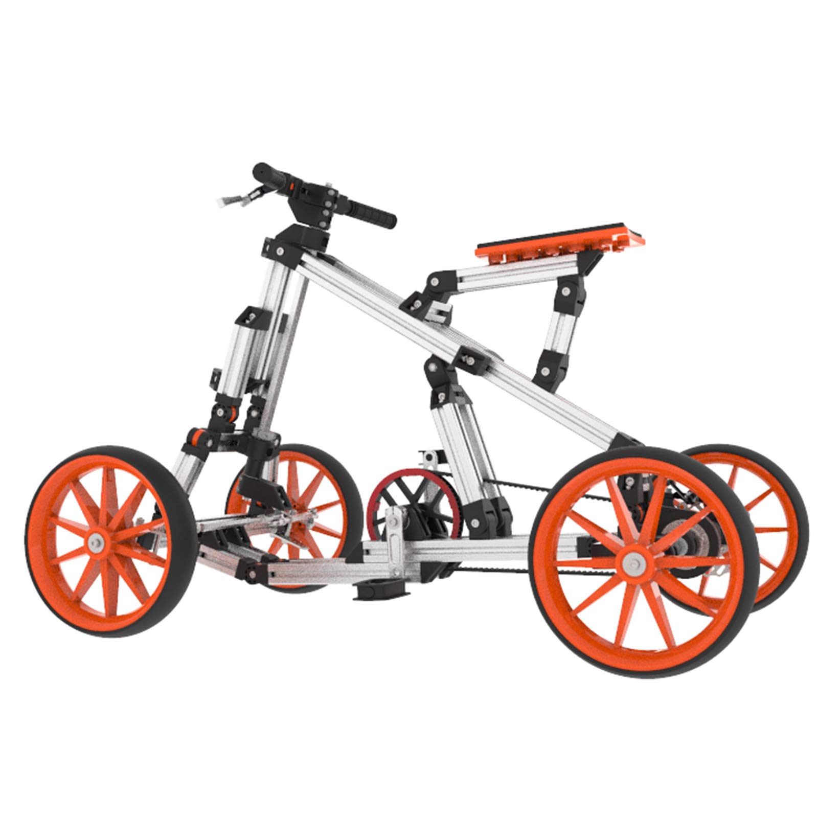 36 in 1 Kids Tricycles/Multifunctional Transforming Bikes Kick Scooters Walking Car Tricycle Go Kart Pedal Car, Ergonomic, for 1-15 Year Old Birthday Gift for Boy Girl