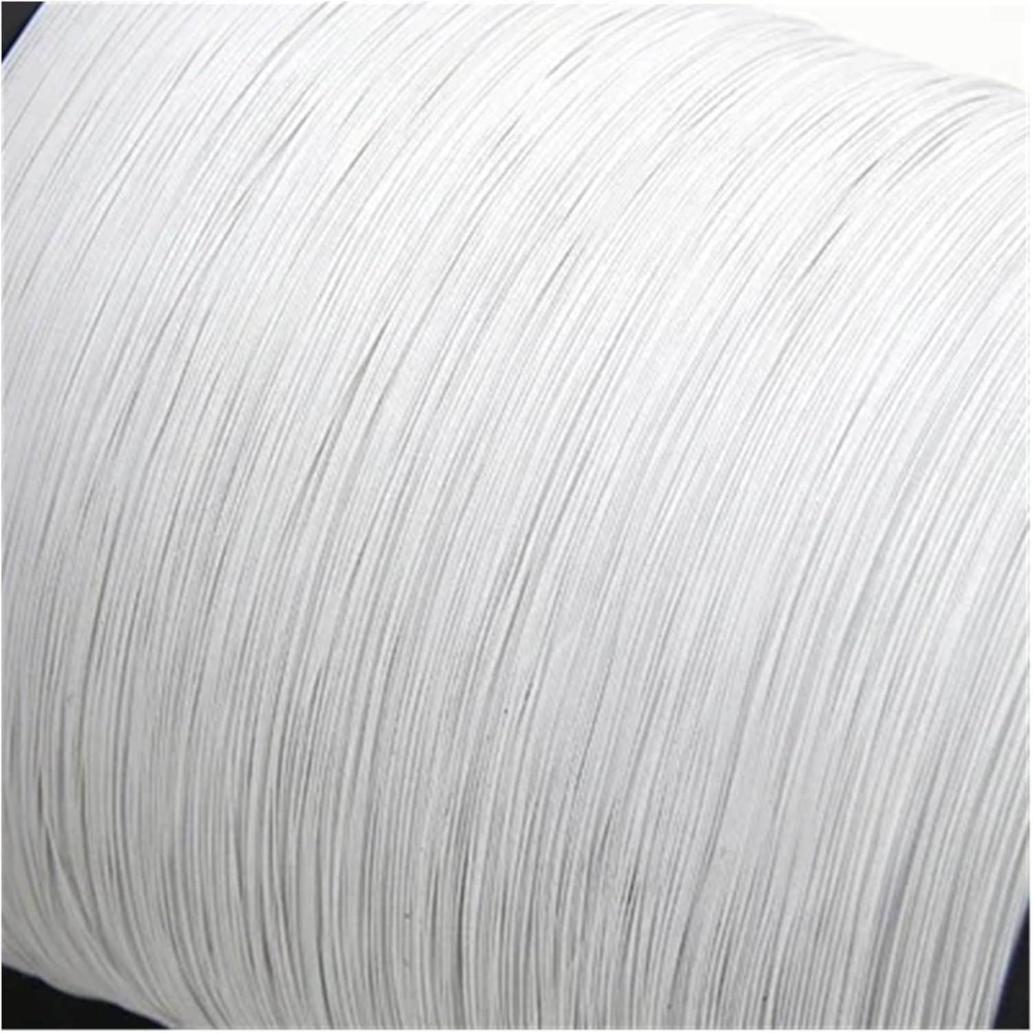 Wire and Cable 10/100M UL10064 FEP Wire 40/36/34/32/30/28/26AWG Ultra Fine Micro Litz Wires Solder High Conductivity Copper Cable Wire and Cable(White,50 Meters_32AWG)