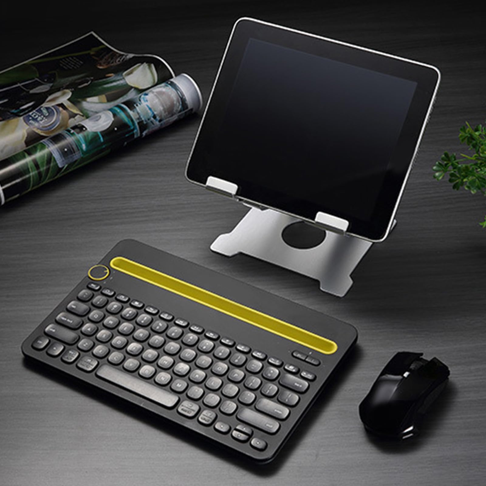 Supporto per Tablet Regolabile in Lega di Alluminio Pieghevole
