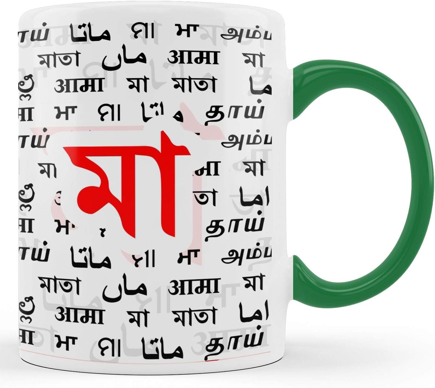 Shree Rani Sati Digital Printed Ceramic Coffee Mug | Maa - Bengali | Family | 325 Ml